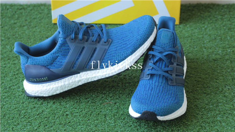 Real Boost Adidas Ultra Boost 3.0 Blue BA8844